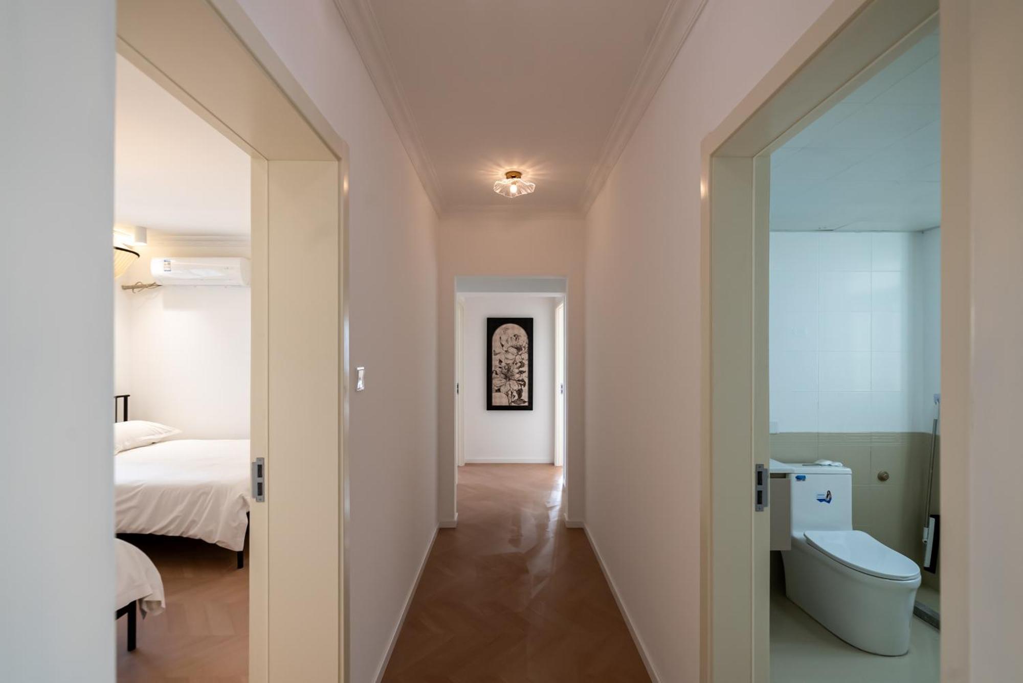 Shanghai Yi Du B&B -Family - Friendly Suite Close To People'S Square And Subway Kültér fotó